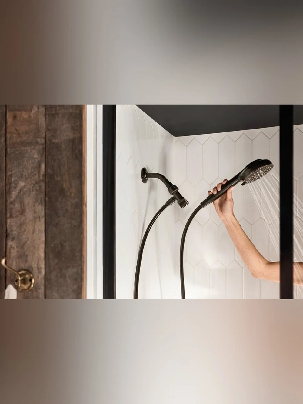 Moen 200H0BRB Mediterranean Bronze Hydro Energetix Handheld Shower